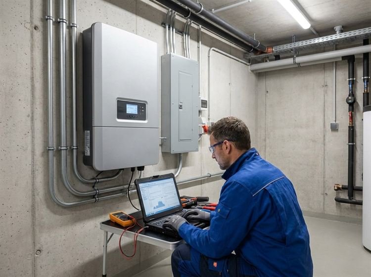 Inbetriebnahme und Anmeldung der Photovoltaikanlage